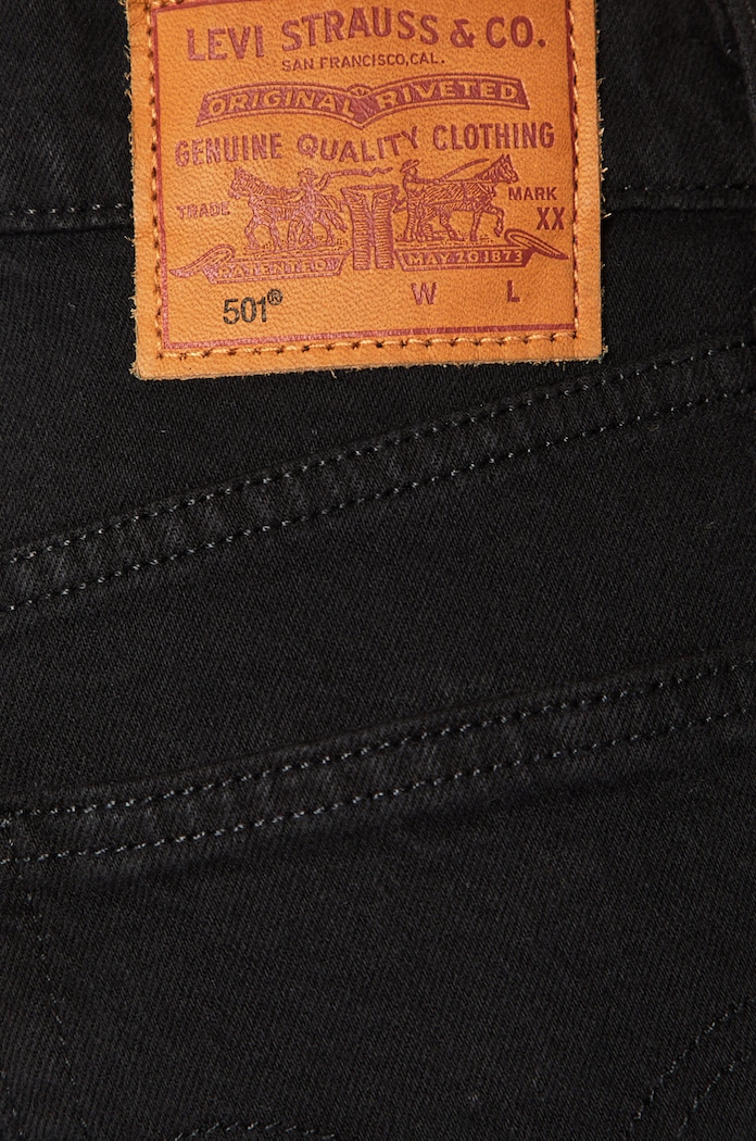 Levi's - Дънки 501® CROP 36200.0085 черен