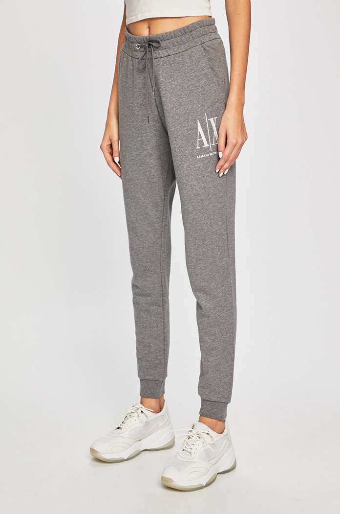 Armani Exchange nadrág dzsörzé szürke 8NYPCX.YJ68Z