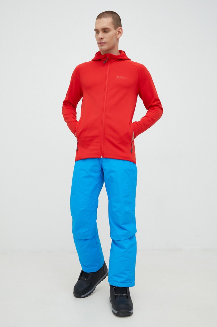 Nohavice Columbia Bugaboo 1864312 modrá AW23