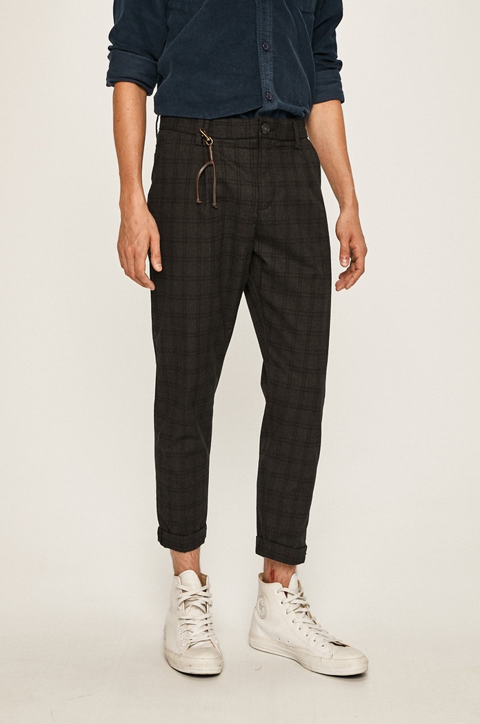 Produkt by Jack & Jones - Nadrág mintás szürke 12157381