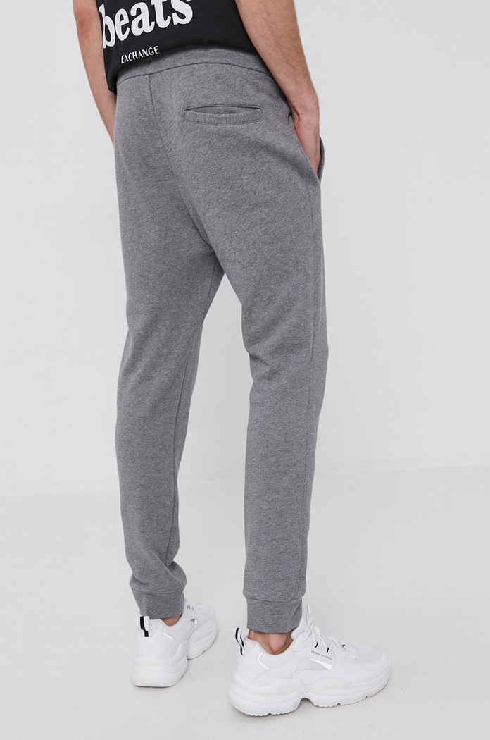 Oblečenie Nohavice Armani Exchange 8NZPPA.ZJ1ZZ sivá