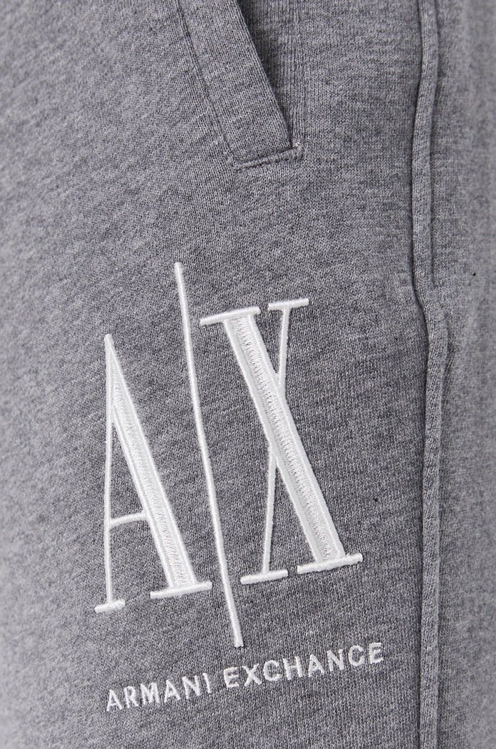 Nohavice Armani Exchange sivá 8NZPPA.ZJ1ZZ