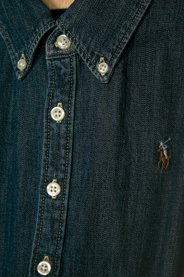 Polo Ralph Lauren - Dievčenské šaty 140-158 cm modrá 313698860001