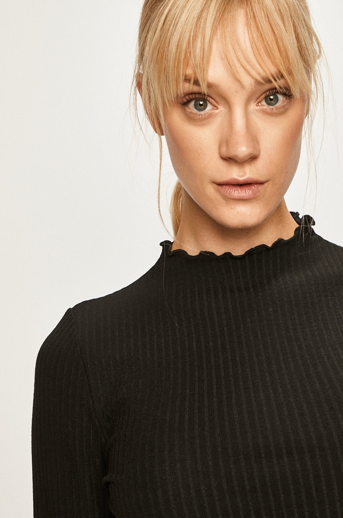 Only - Sweter czarny 15180040