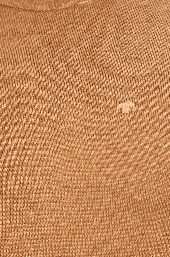 Tom Tailor Denim - Sveter 1012819 hnedá
