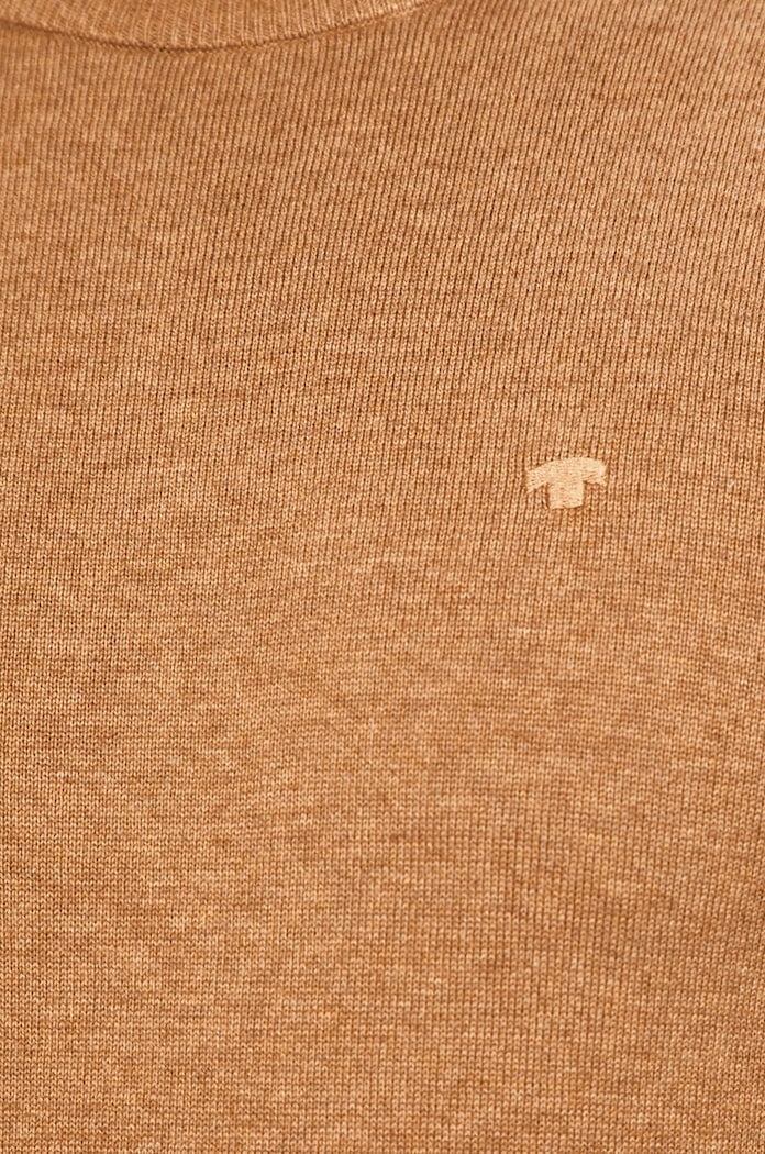 Tom Tailor Denim - Sveter 1012819 hnedá