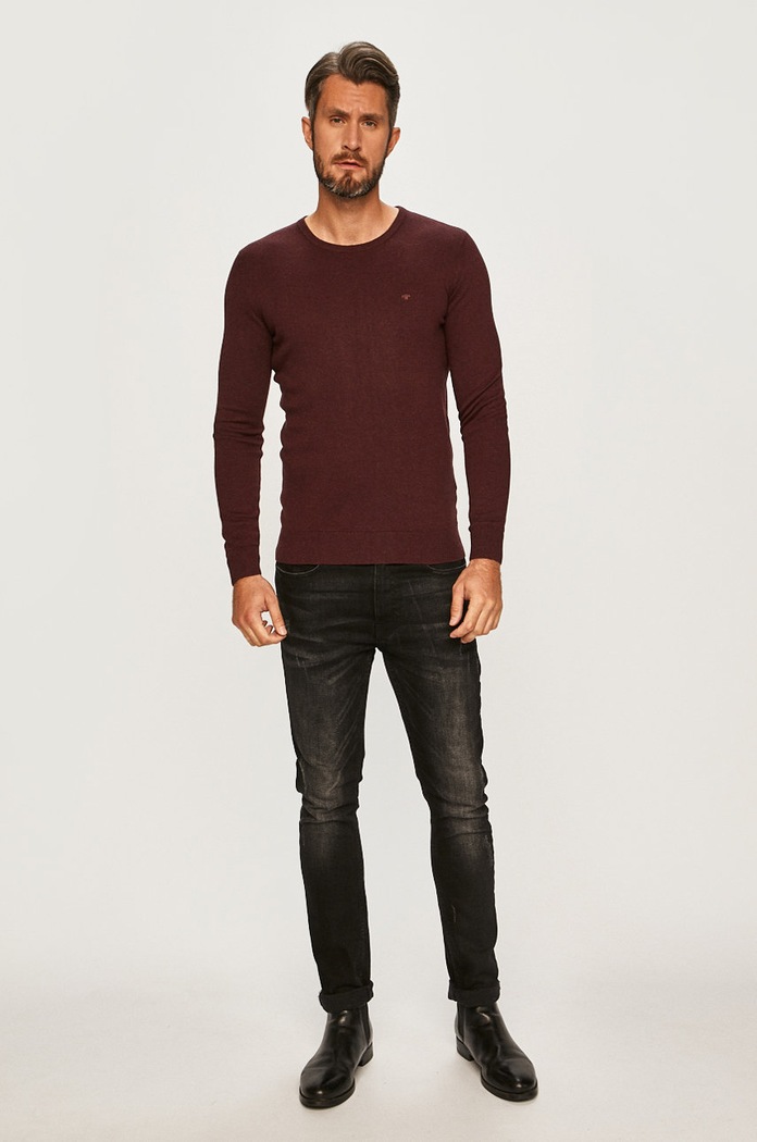 Tom Tailor Denim - Sveter 1012819 hnedá AA00