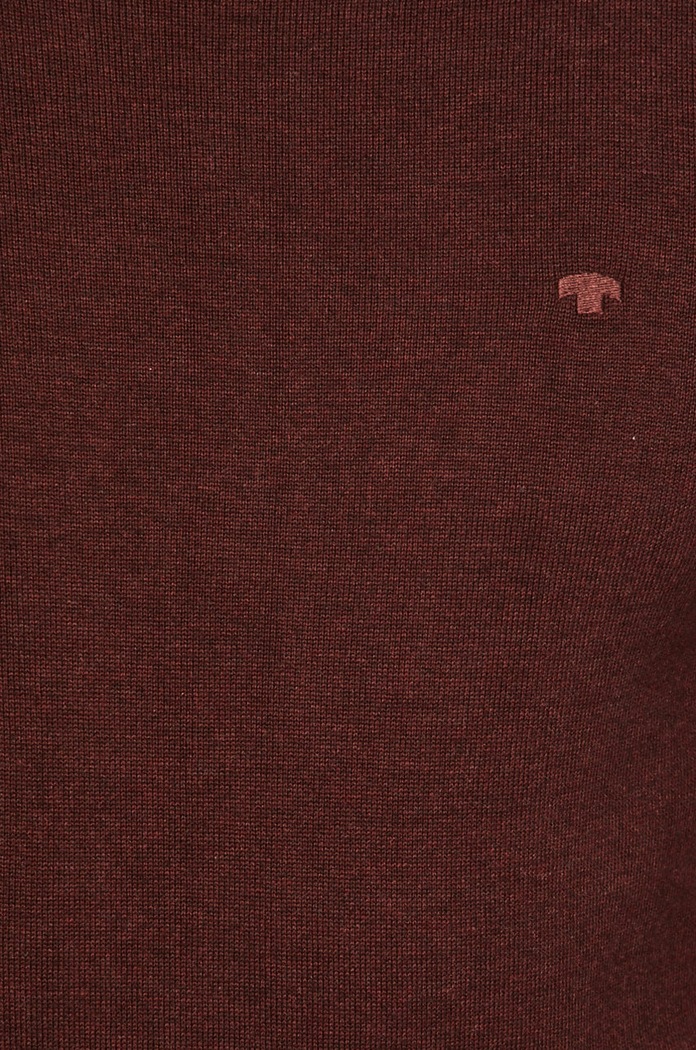Tom Tailor Denim - Sveter 1012819 hnedá
