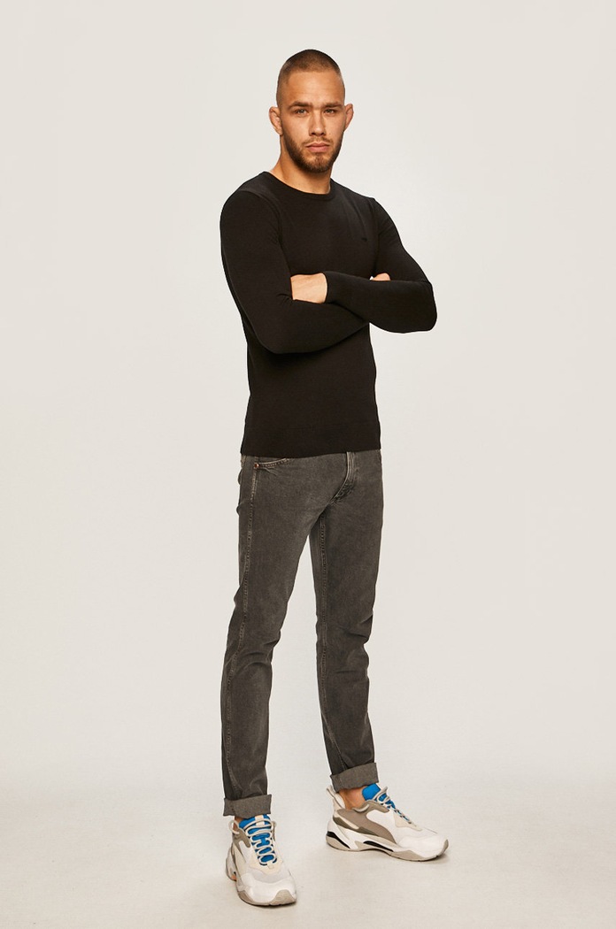Tom Tailor Denim - Sweter 1012819 czarny AA00