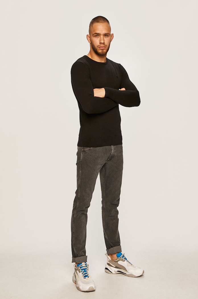 Tom Tailor Denim - Sweter 1012819 czarny AA00