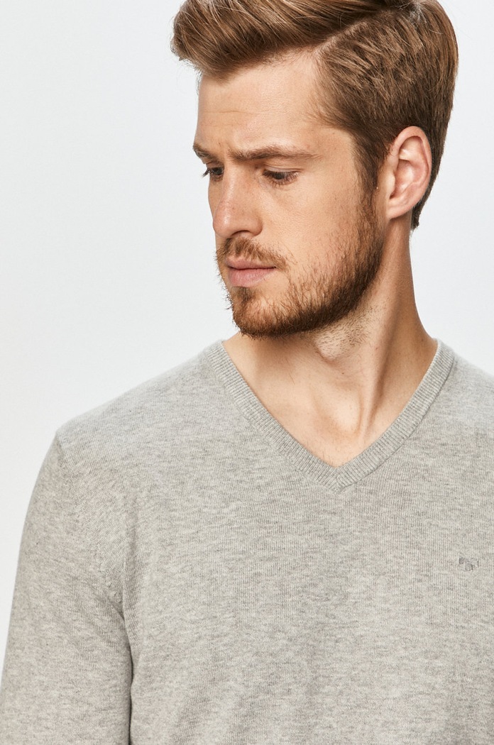 Tom Tailor Denim - Pulover gri 1012820