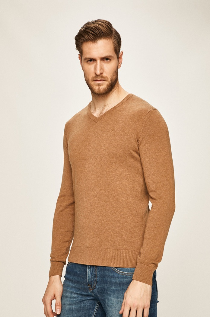 Tom Tailor Denim - Sweter pozostałe brązowy 1012820