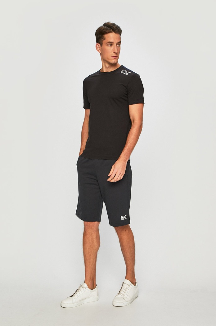 Къс панталон EA7 Emporio Armani PJ05Z.8NPS02 тъмносин SS24