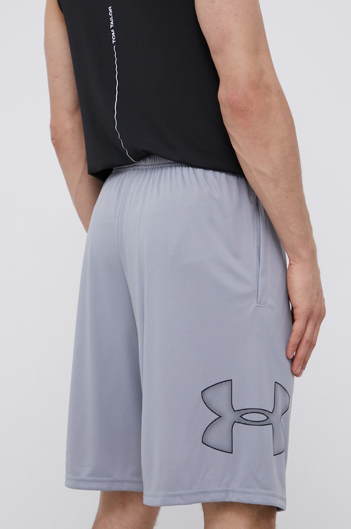 Oblečenie Tréningové šortky Under Armour Tech Graphic 1306443 sivá