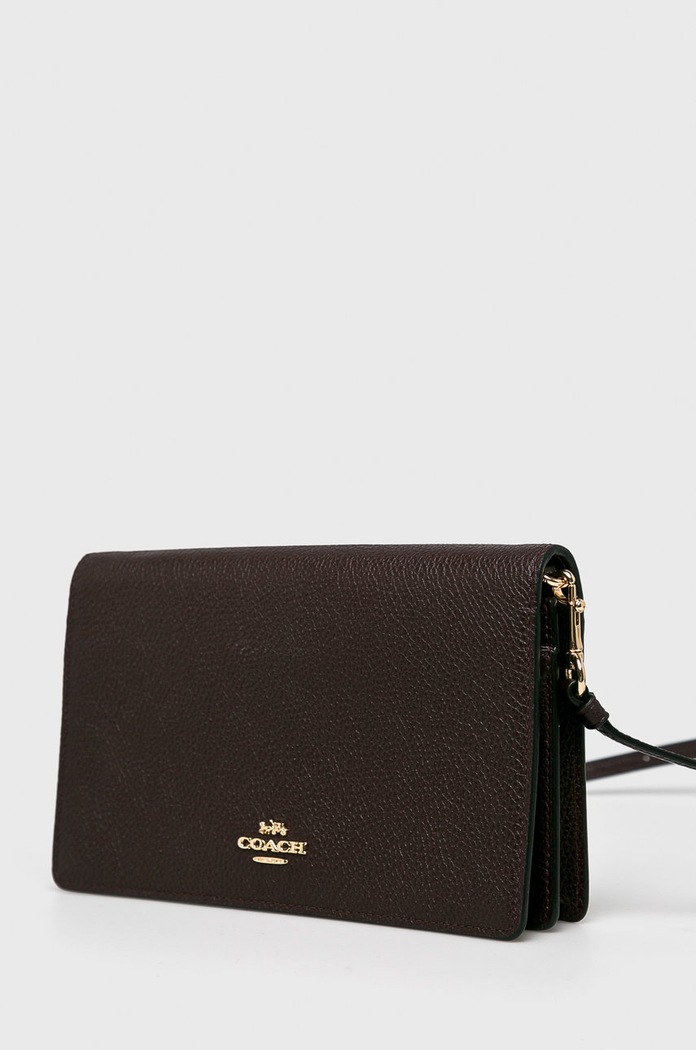 Accesorii Coach - Poseta piele 87401 maro
