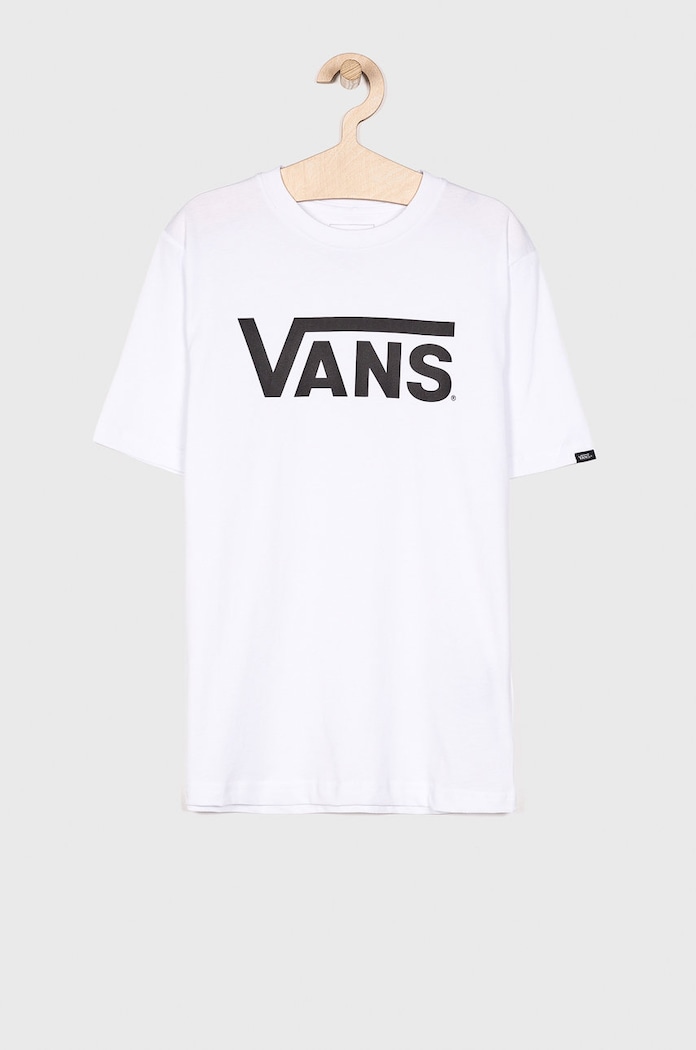 Vans - T-shirt dziecięcy nadruk biały VN000IVFYB21