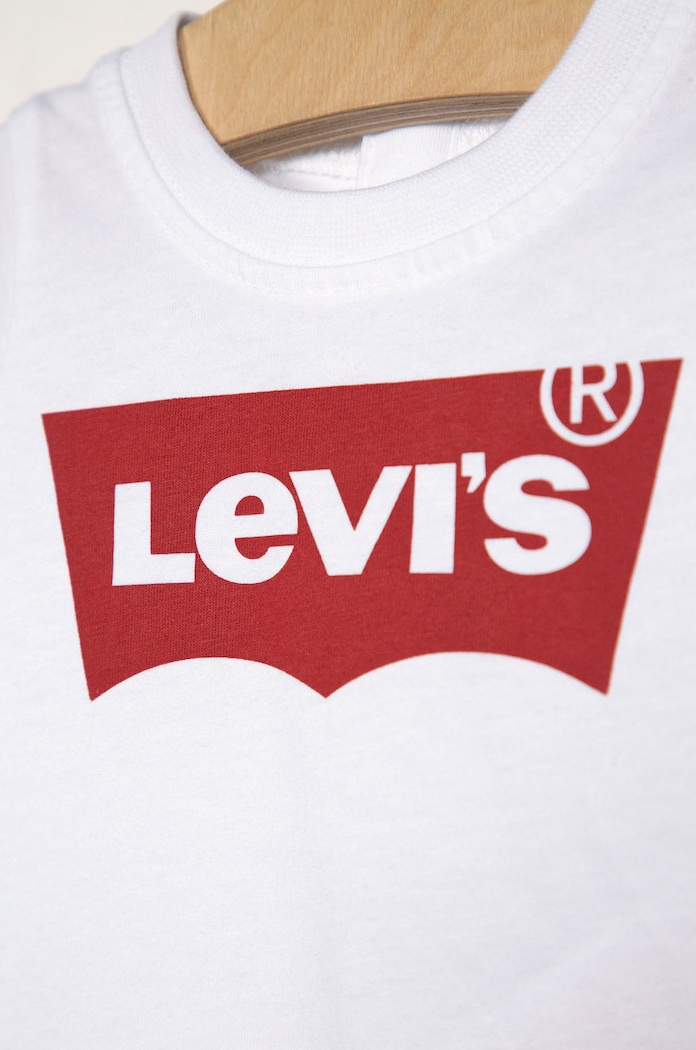 Chlapec Levi's - Detské tričko 62-98 cm NP10004 biela
