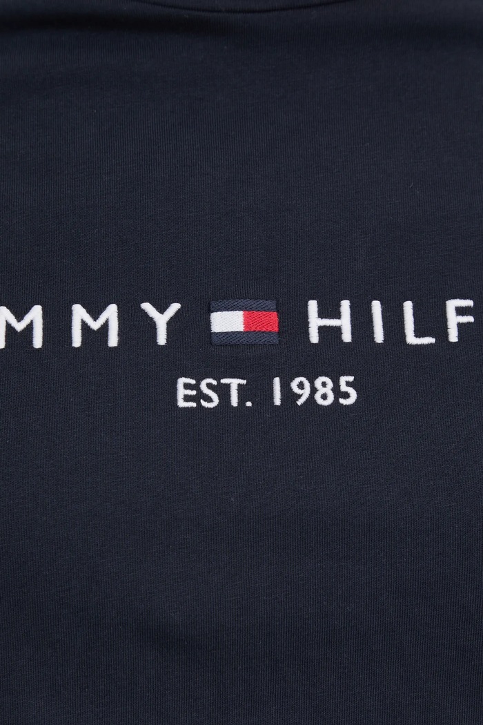 Tommy Hilfiger - Pánske tričko MW0MW11465 tmavomodrá