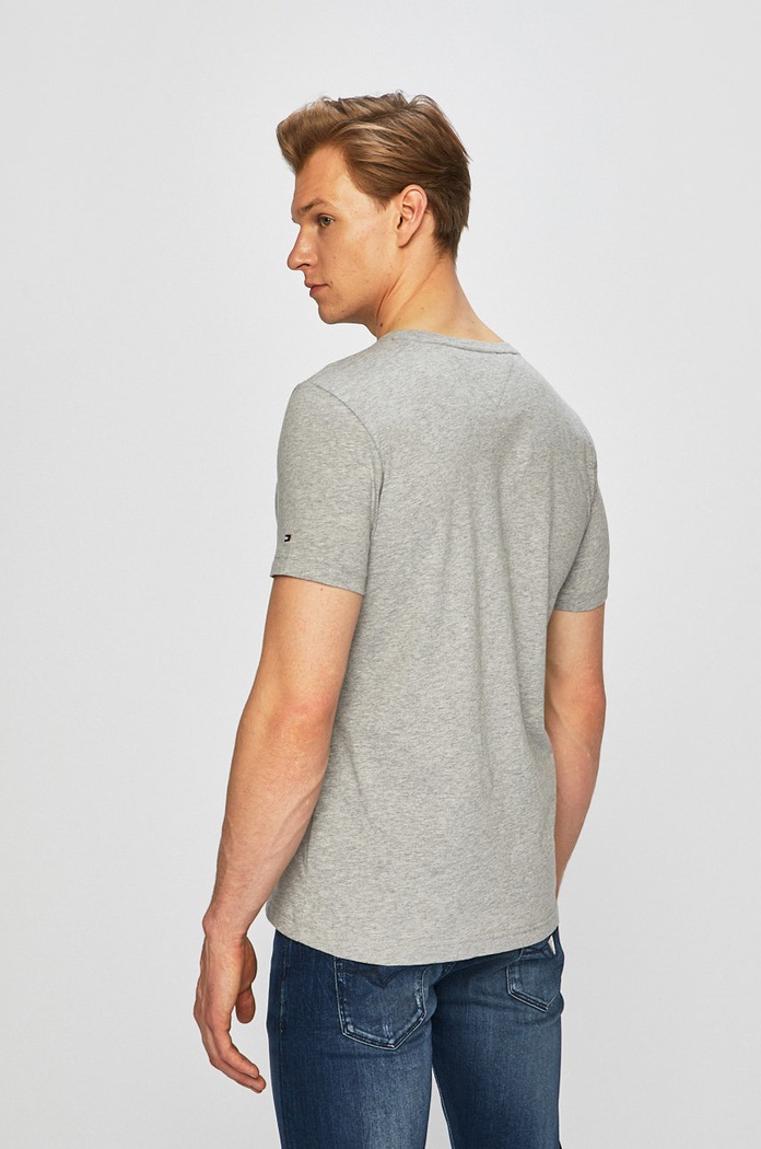 Ρούχα Tommy Hilfiger - Μπλουζάκι MW0MW11465 γκρί