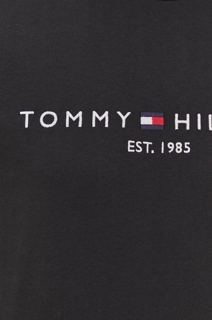 Tommy Hilfiger - Tričko MW0MW11465 čierna