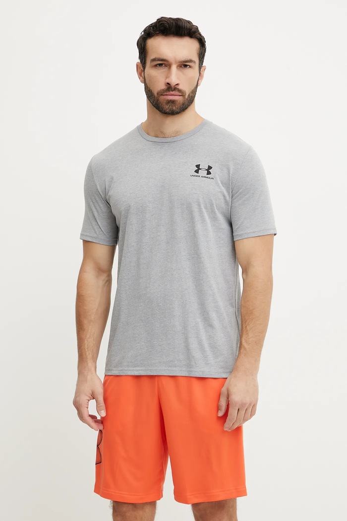 Under Armour - Тениска 1326799.. вталена сив 1326799..