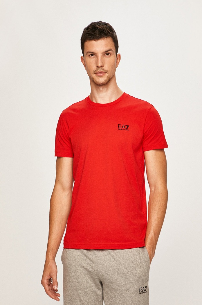 EA7 Emporio Armani - T-shirt pamut piros PJM9Z.8NPT51