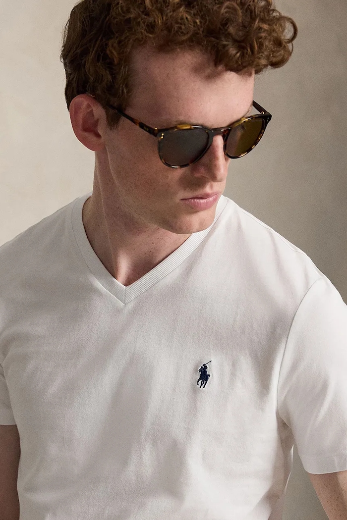 Polo Ralph Lauren - Pánske tričko biela 710671453008
