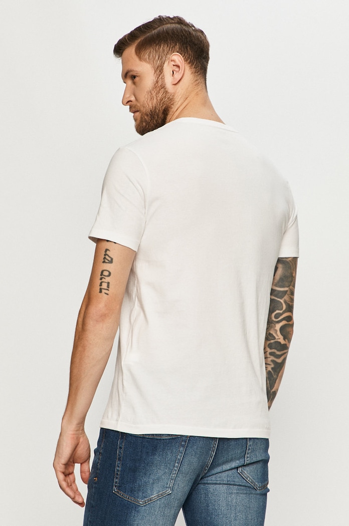 Odzież Polo Ralph Lauren - T-shirt 710671453008 710671453008 biały