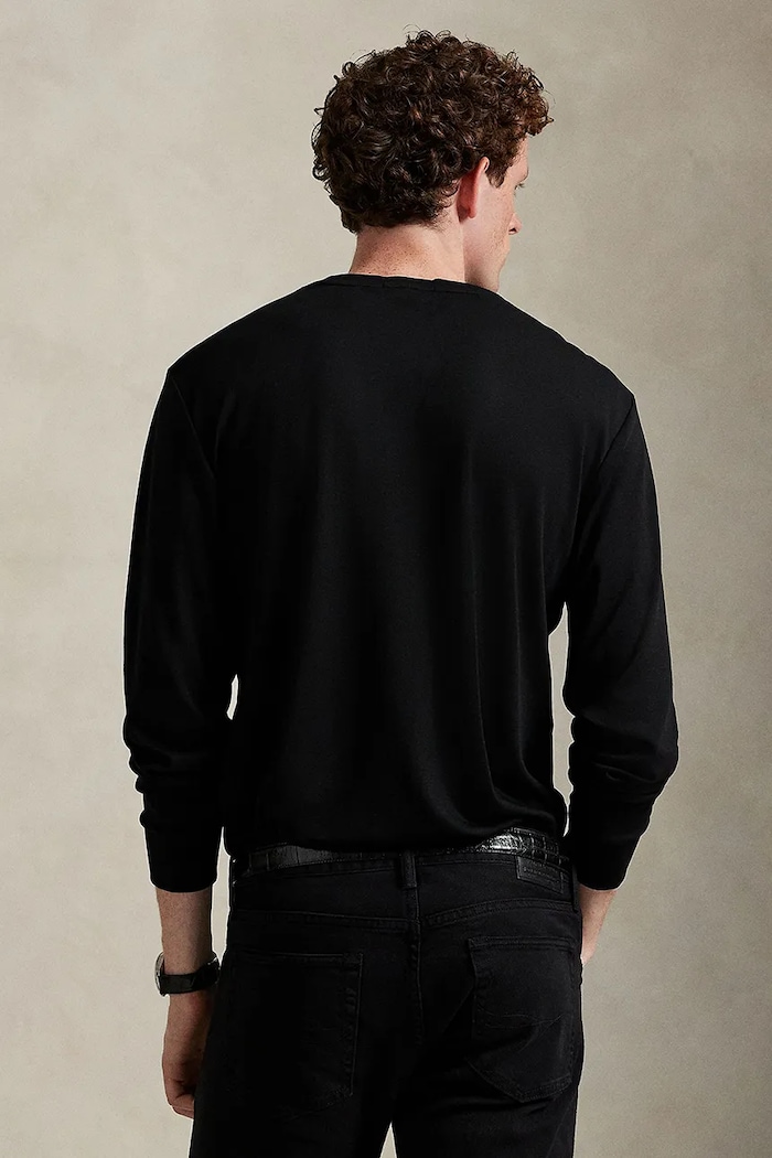 Polo Ralph Lauren - Hosszú ujjú 710760121001 fekete AW19