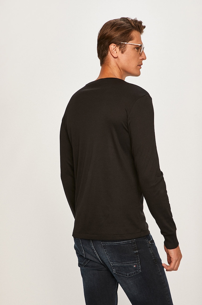 Oblečenie Polo Ralph Lauren - Pánske tričko s dlhým rukávom 710760121001 čierna