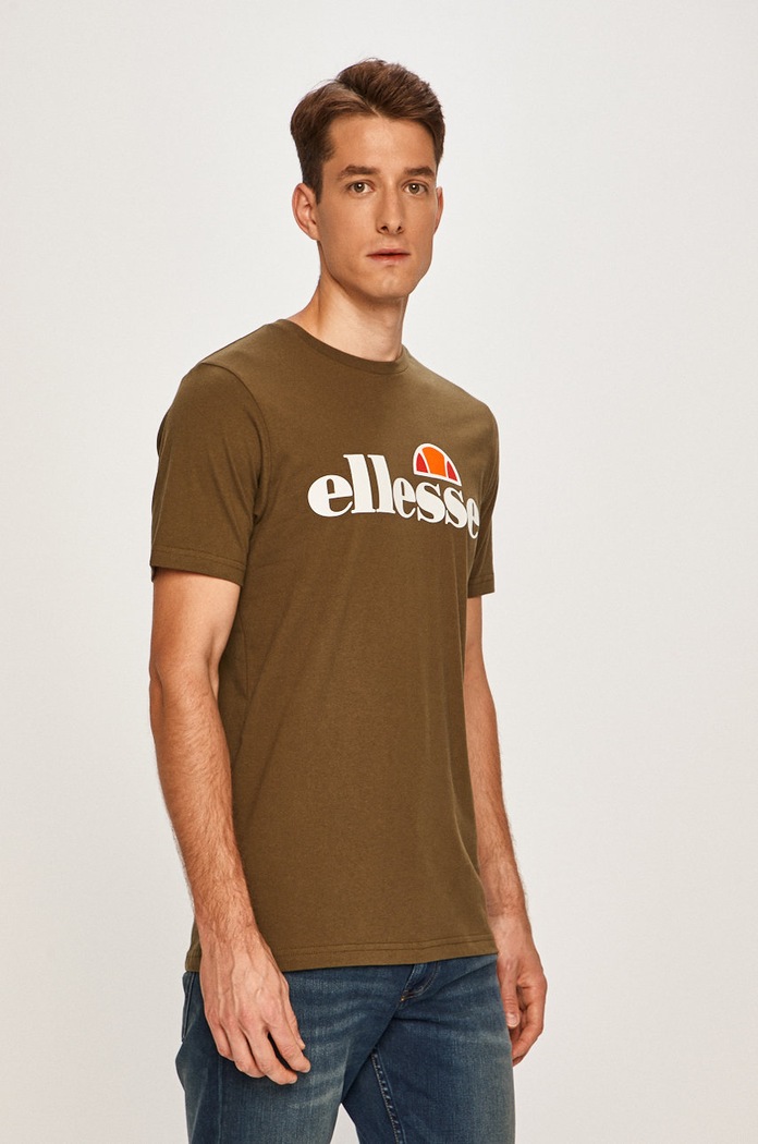 Ellesse - Μπλουζάκι βαμβάκι πράσινο SHC07405