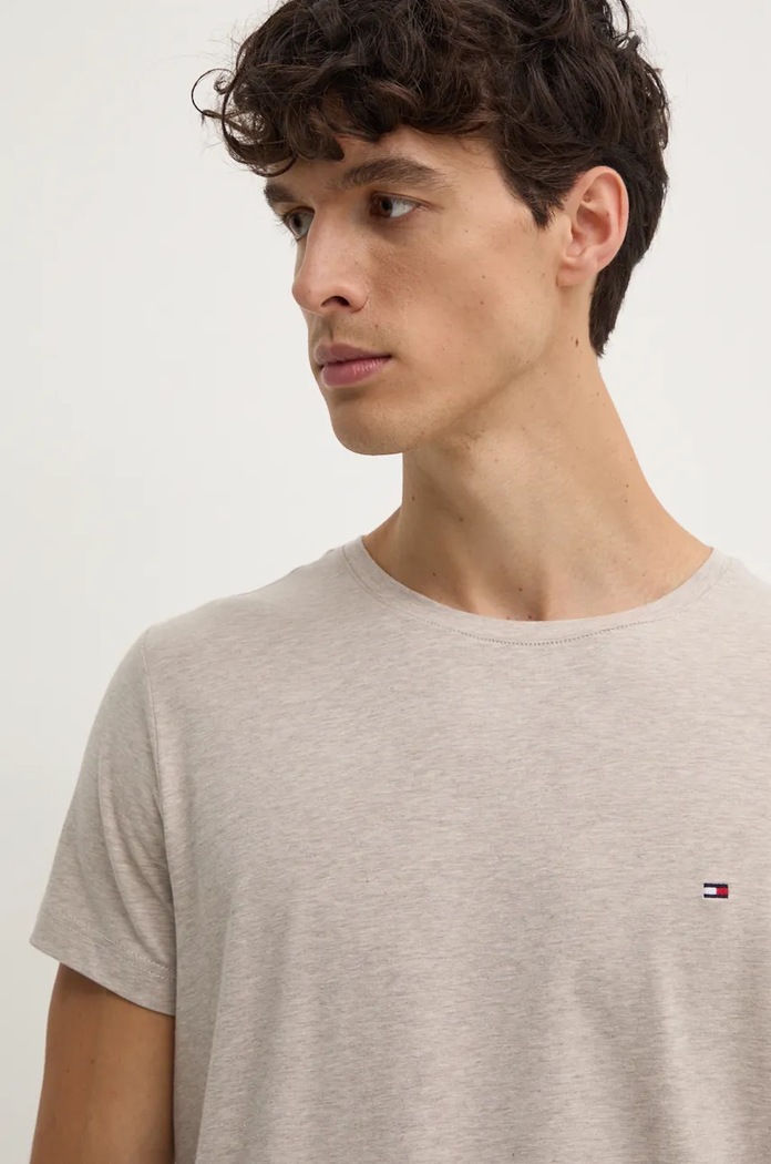 Tommy Hilfiger t-shirt szary MW0MW10800