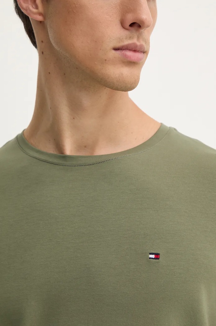 Odzież Tommy Hilfiger t-shirt MW0MW10800 zielony
