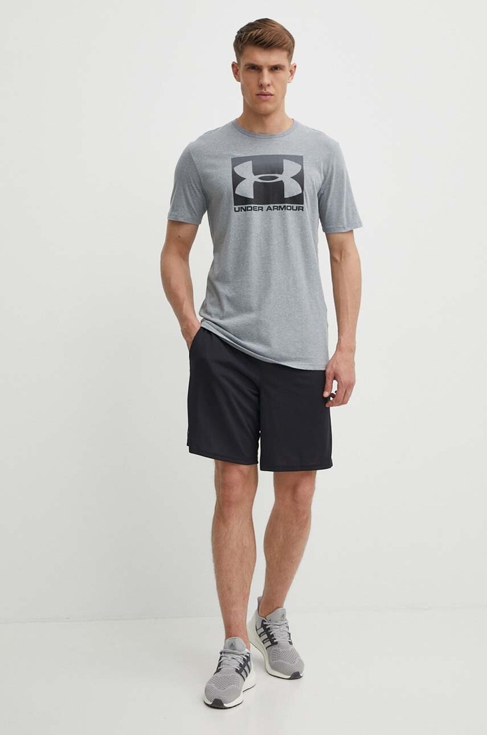 Under Armour - Pánske tričko 1329581 sivá SS24