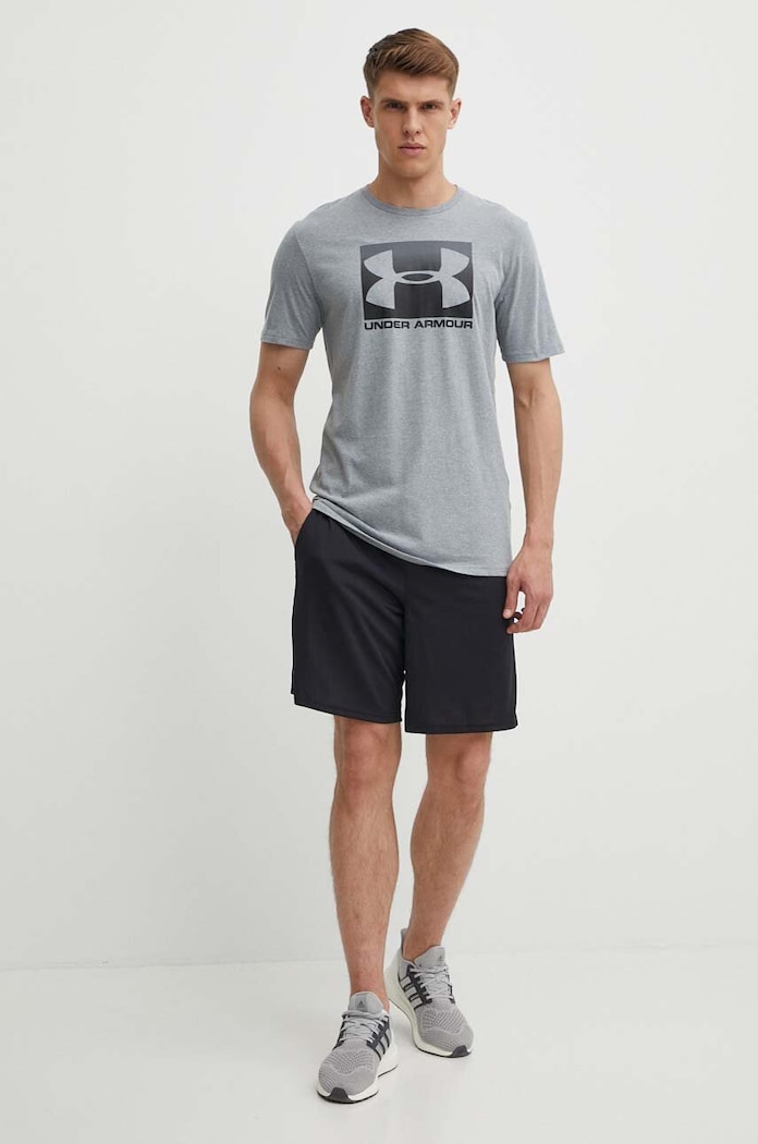 Under Armour - Pánske tričko 1329581 sivá SS24