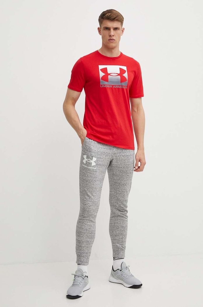 Under Armour t-shirt 1329581 czerwony SS24