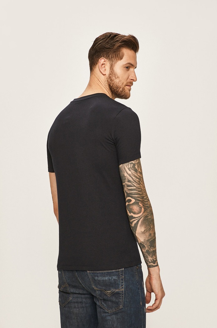 Odzież Marc O'Polo - T-shirt B21222051068 granatowy