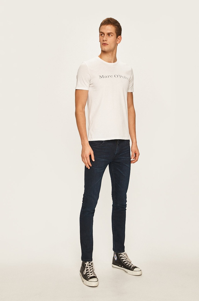 Marc O'Polo - T-shirt B21222051230 biały AA00