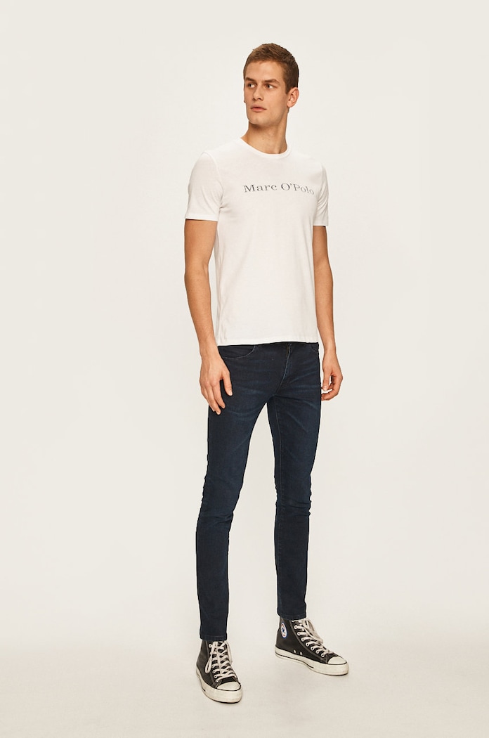 Marc O'Polo - T-shirt B21222051230 biały AA00