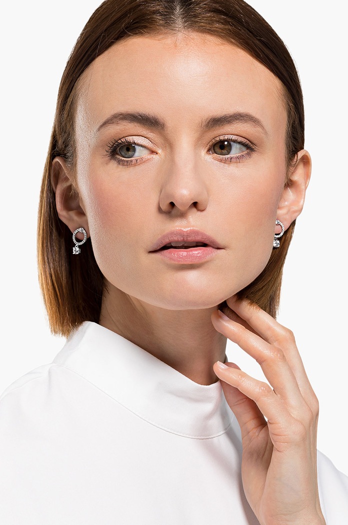 Swarovski - Kolczyki ATTRACT 5563278 5563278 srebrny AA00
