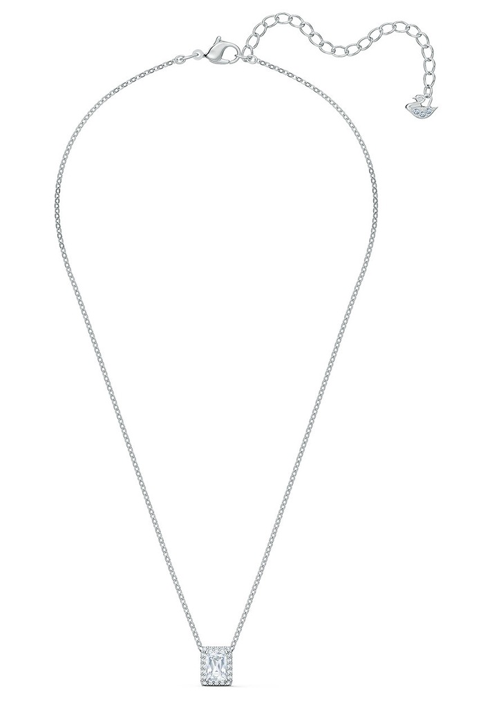 Swarovski - Naszyjnik i kolczyki ANGELIC 5579842 5579842 srebrny AA00