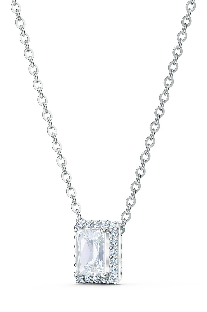 Swarovski - Naszyjnik i kolczyki ANGELIC 5579842 srebrny 5579842