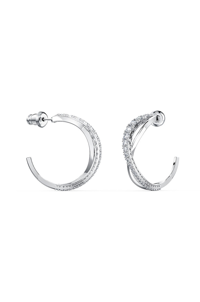 Swarovski - Kolczyki TWIST MINI HOOP 5563908 srebrny 5563908