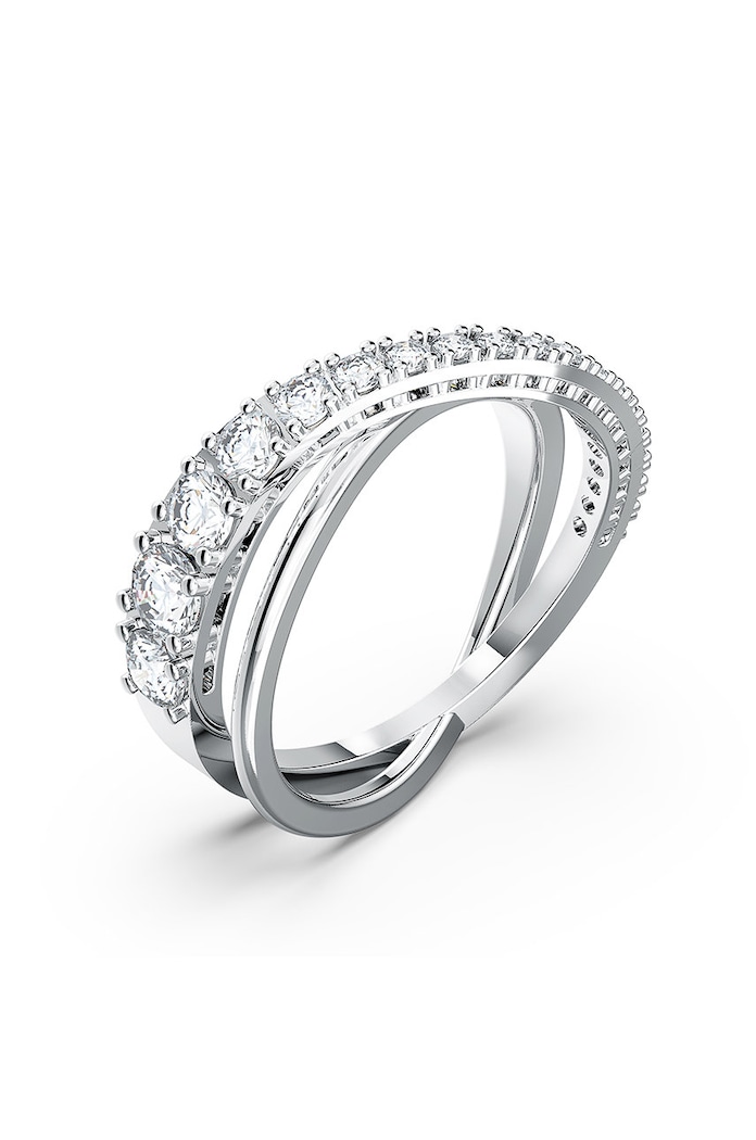 Swarovski Prstýnek TWIST stříbrná 5563911