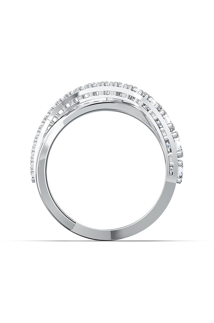 Doplňky Swarovski Prstýnek TWIST 5563911 stříbrná