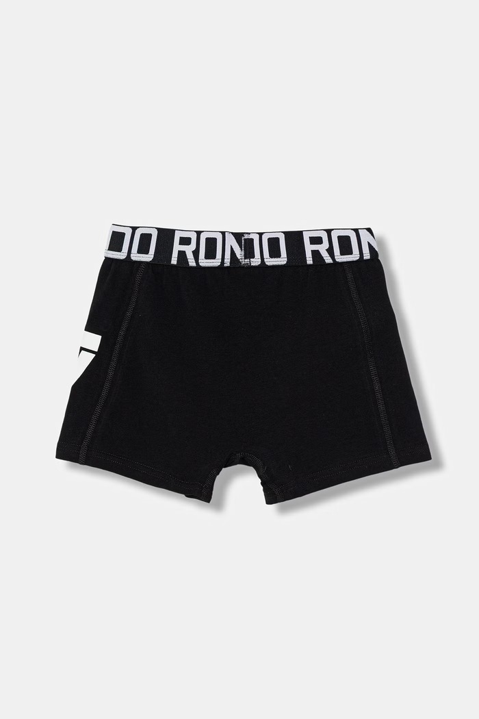 CR7 Cristiano Ronaldo - Bokserki dziecięce (2-pack) 8400.51.451 czarny AW21