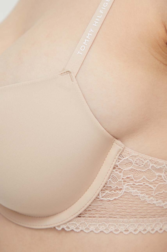 Podprsenka Tommy Hilfiger béžová UW0UW02420