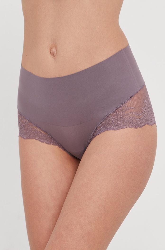 Spanx figi modelujące tkanina fioletowy SP0515