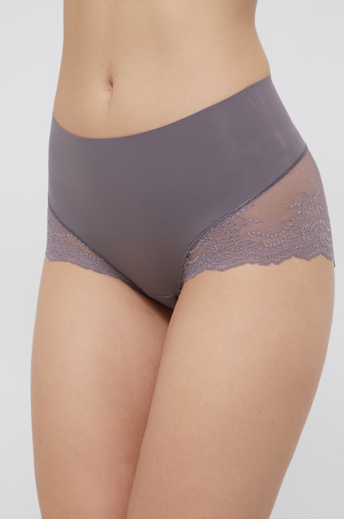 Spanx alakformáló női alsó csipke lila SP0515