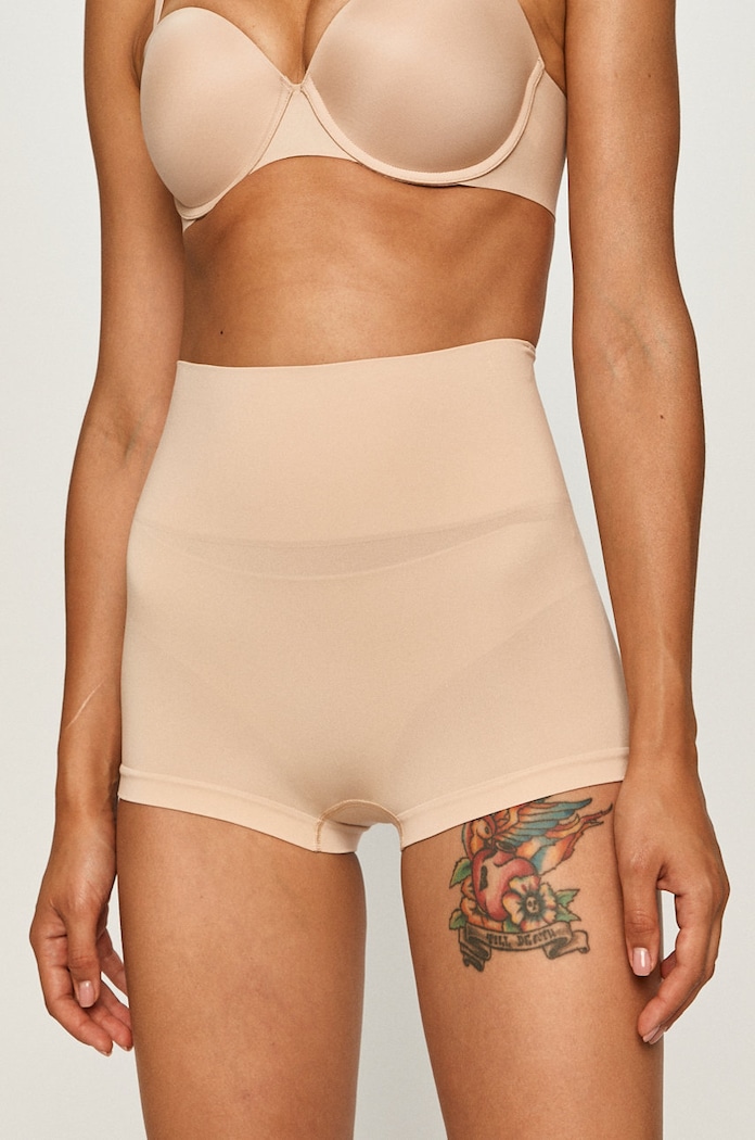 Spanx - Tvarujúce šortky pletenina béžová SS0915